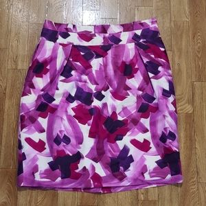 Banana Republic Silk Pencil Skirt (B1)
